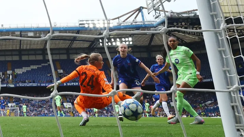 Gol Salme Paraljuelo (Barselona) protiv Čelsija